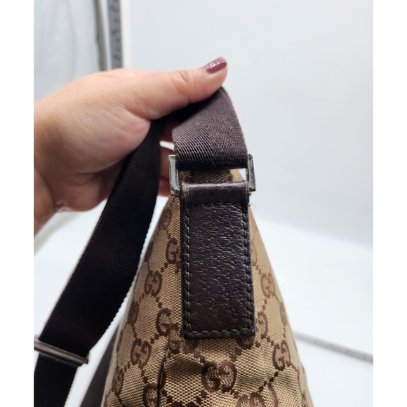 GUCCI Monogram Crossbody Bag 279GUCXBAB - Picture 6 of 13